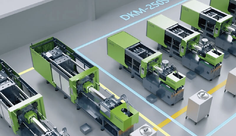 PG电子智能注塑生产线